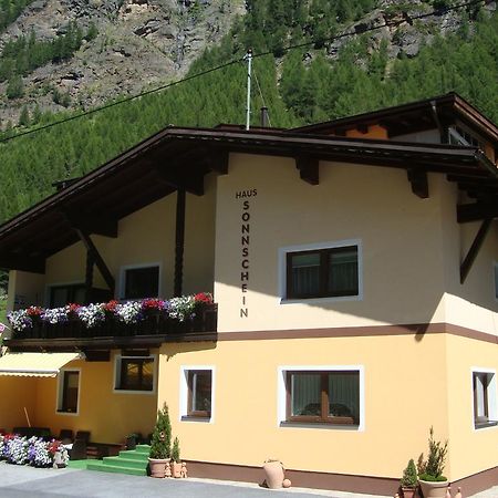 Bed and Breakfast Haus Sonnschein Зёльден Экстерьер фото